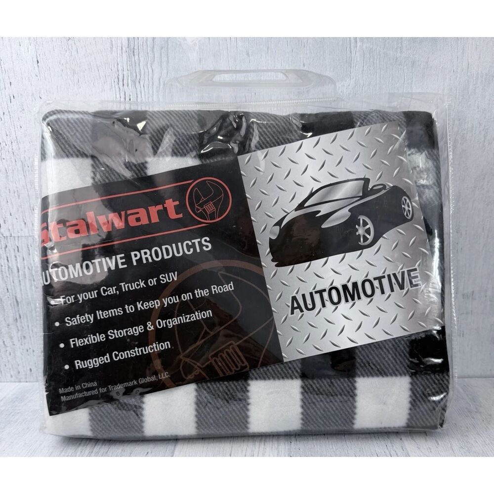 Stalwart Heated Car Blanket – 12-Volt Electric Blanket for Car, Truck, SUV
